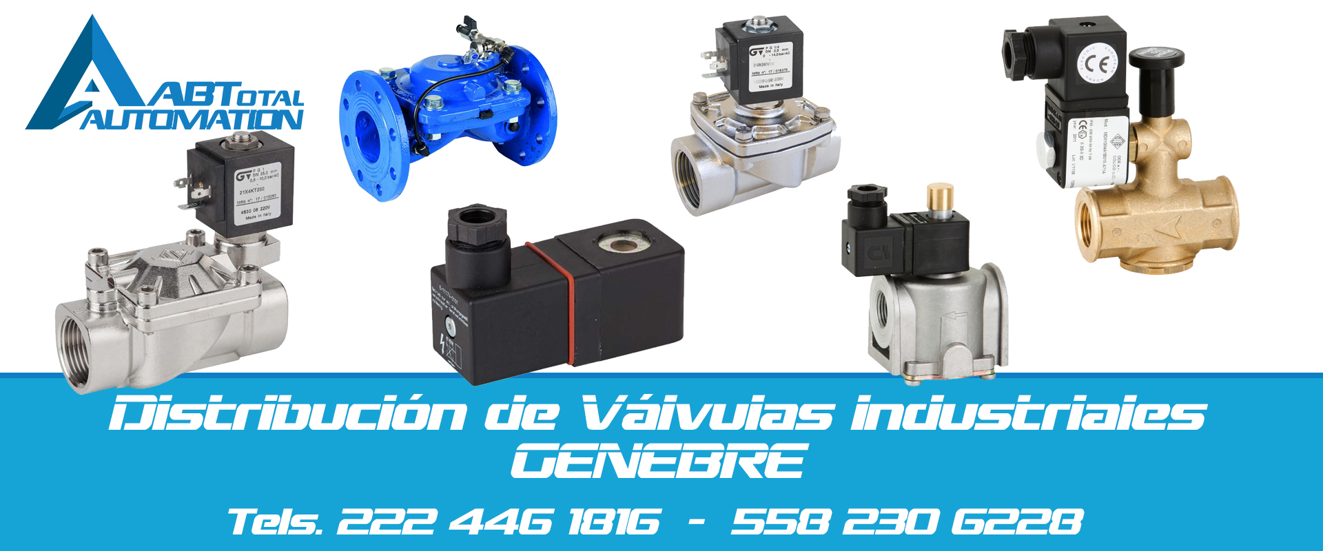 VENTA Y DISTRIBUCIÓN DE VALVULAS GENEBRE EN PUEBLA QUERÉTARO MÉXICO TLAXCALA