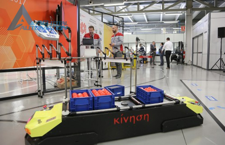 EQUIPOS AGV DE LOGÍSTICA KIVNON EN PUEBLA QUERÉTARO TLAXCALA