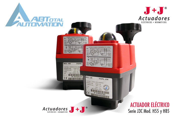 DISTRIBUCIÓN Y VENTA DE ACTUADORES ELÉCTRICOS J+J EN PUEBLA MÉXICO TLAXCALA